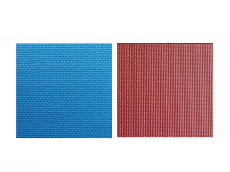 汉动布纹地胶4.5厚红/蓝色